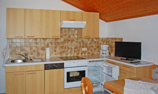 Wohnküche im Appartement C